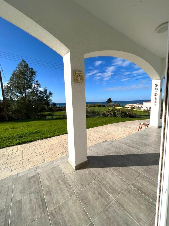 White House Studio With Sea View And Parking Polis Exterior photo